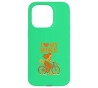 Retro Sport & Nature Collection - I Love My Bike Case for iPhone 15 Pro