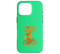 Retro Sport & Nature Collection - I Love My Bike Case for iPhone 16 Pro