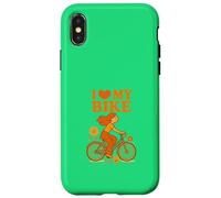 Retro Sport & Nature Collection - I Love My Bike Case for iPhone X/XS