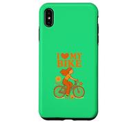 Retro Sport & Nature Collection - I Love My Bike Case for iPhone XS Max