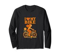 Retro Sport & Nature Collection - I Love My Bike Long Sleeve T-Shirt