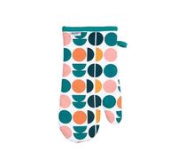 Retro Spot Recycled Cotton Gauntlet - Teal