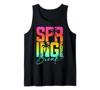 Retro Spring Break 2026 Matching Family Group Vacation Trip Tank Top