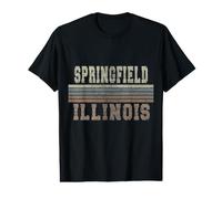 Retro Springfield Illinois Value Graphic T-Shirt