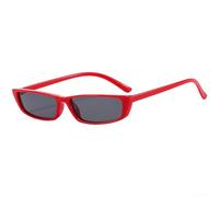 Retro Square Sunglasses for Women, UV400 Rated Panda Themed Lightweight PC Frame for Stylish Daytime Wear(B)
