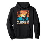 Retro St. Maarten Vibes Only St. Maarten 70s vintage Pullover Hoodie