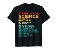 Retro Stand Up For Science T-Shirt