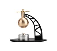 Retro Steam Engine Model Kit, Ancient Greek Hero's Engine Steam Globe Model, DIY Easy Assembly Old Steam Power Demonstration Kit with Alcohol Lamp for Physical Science Experiment