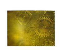 Retro Steampunk Mechanism Yellow,500 Pieces Puzzles for Adults-Wooden Jigsaw Puzzle for Adults Elderly