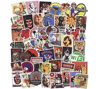 Retro Stickers for Laptops, 100 Pack Trendy Aesthetic Waterproof Vinyl Sticker Patches for Snowboard Bicycle Motorcycle Car Bumpers, Great Gift Choice for Kids Teens Boys Girls Toddler Adult Lover