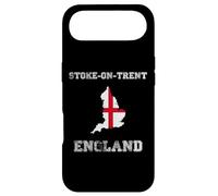 Retro Stoke-on-Trent England Distressed England Flag Case for iPhone Air