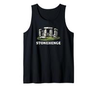Retro Stonehenge England Souvenir/Stonehenge Tank Top