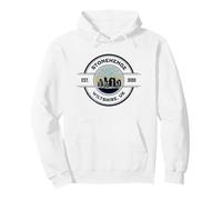 Retro Stonehenge Pullover Hoodie