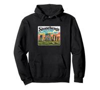 Retro Stonehenge Pullover Hoodie