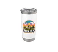 Retro Stonehenge Stainless Steel Insulated Tumbler