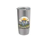 Retro Stonehenge Stainless Steel Insulated Tumbler
