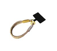 Retro Strap Can Be Carried Twist Rope Lanyard Hanging Decoration Phone Anti-loss Pendant Strong Wrist Short Straps Band(C)
