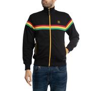 Retro Stripe Track Jacket Black M