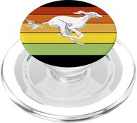 Retro Style Art for Saluki Mum or Saluki Dad or Dog Walker PopSockets PopGrip for MagSafe