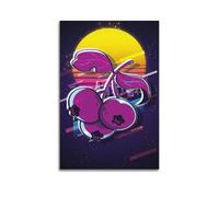 Retro Style Blueberries Wall Art, Retro Print, Fruit Poster, Artistic Canvas Picture, Nostalgic Decor for Living Room Bedroom Study Artistic Wall Mural Modern Hanging Decor Poster20x30inch(50x75cm)