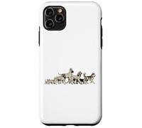 Retro Style Dogs Corgi, Boxer, Husky, Basset Hound chihuahua Case for iPhone 11 Pro Max