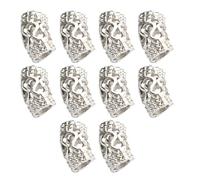 Retro Style Dragon Pattern Dices Charm Alloy Sturdy Components Accessory for Necklace Bracelet Earring Creation Alloy Vintage Magic Charm, one size, as described
