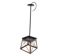 Retro Style Farmhouse Chandelier Stable Sturdy Durable Kitchen Chandelier Bedroom Office Library 110- (Rust Color)