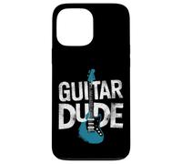 Retro Style Guitar Dude Music Phrase Case for iPhone 13 Pro Max