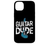 Retro Style Guitar Dude Music Phrase Case for iPhone 14 Plus