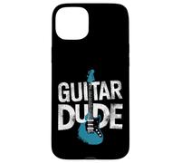 Retro Style Guitar Dude Music Phrase Case for iPhone 15 Plus