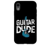 Retro Style Guitar Dude Music Phrase Case for iPhone XR
