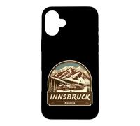 Retro style Innsbruck Austria outdoors Case for iPhone 16 Plus