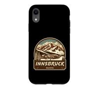Retro style Innsbruck Austria outdoors Case for iPhone XR