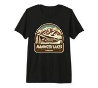 Retro Style Mammoth Lakes California Outdoors Premium T-Shirt
