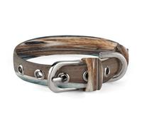 Retro Style Rabbit Pet Collar Oxford Adjustable Safety Dog Collars Cute Outdoor Training Pet Collars Easy Clean Floral Print Puppy Collar for City Pet Owners