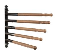 Stubbs S9377 Retro Numnah Hangers (One Size) (Black/Brown)