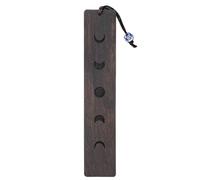 Retro Style Sun Moon Star Pattern Sandalwood Wooden Bookmarks Students Notes School Library Reading Stationery Supplies(1Pcs Ebony B)