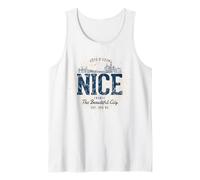 Retro Style Vintage Nice France Tank Top