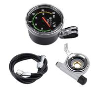 Retro Styles Cycling Speedometer Featuring Aluminum Construction for Mountain Bike Riders Needing Accurate Speed Measurement Analog Mountain Bike Speedometer