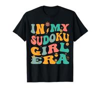 Retro Sudoku Girl Groovy T-Shirt
