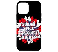 Retro Sugar Spice Reproductive Rights Flower Graphic Case for iPhone 12 mini