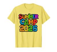 Retro Summer Camp 2026 Host Team Director Counselor Kids T-Shirt