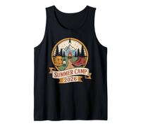 Retro Summer Camp 2026 Leader Crew Host Smore Keepsake Tank Top