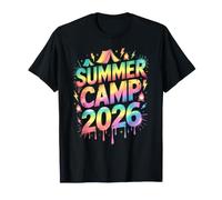 Retro Summer Camp 2026 Staff Vibes Director Smore Memories T-Shirt