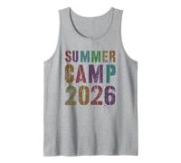Retro Summer Camp 2026 Staff Vibes Host Besties My Adventure Tank Top
