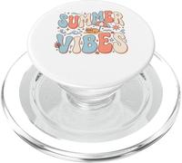Retro Summer Vibes Cat Sunglasses Beach Holiday PopSockets PopGrip for MagSafe