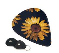 Retro Sunflower Backpack Printed Guitar pick Guitar Plectrums for Acoustic Guitar Electric Guitar Bass Guitar - Guitar Accessories - 6 Pack 0.71mm