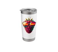 Retro Sunglasses Raspberry Fruit Berry Raspberries Stainless Steel Insulated Tumbler