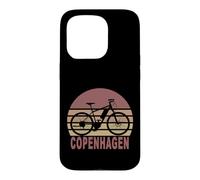 Retro Sunset Bike Copenhagen Case for iPhone 15 Pro