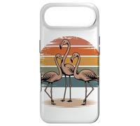Retro Sunset Flamingo Silhouette Flamingos Case for iPhone Air